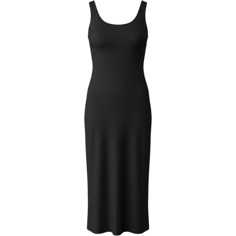 Rebecca Minkoff Womens Black Sleeveless Viscose Shift Dress Size M Made in USA